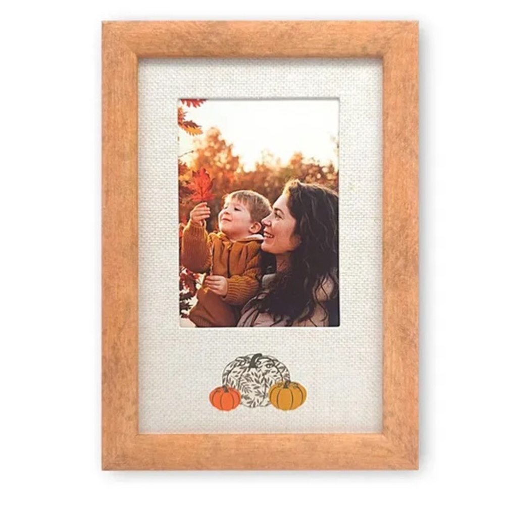 Pumpkin Picture Frame